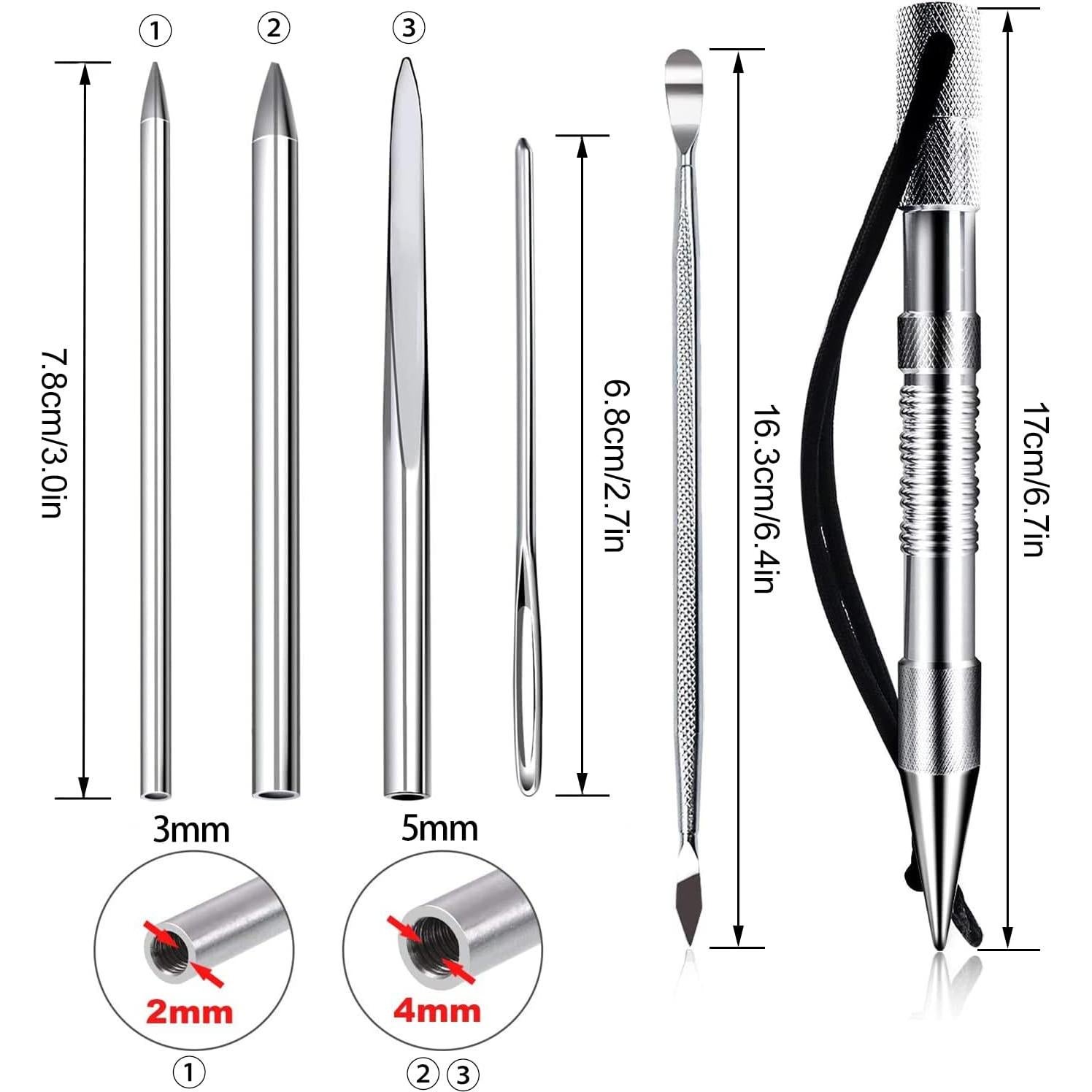 Kit de Juguete para Pulsera de Paracord PSKOOK 6 Piezas