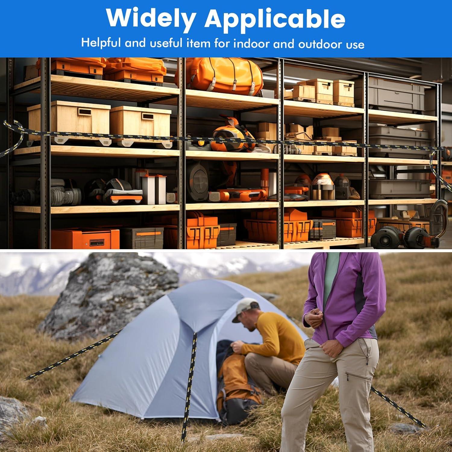 Cuerda Trenzada MaxxHaul 50228 0.64 cm x 7.62 m Multicolor