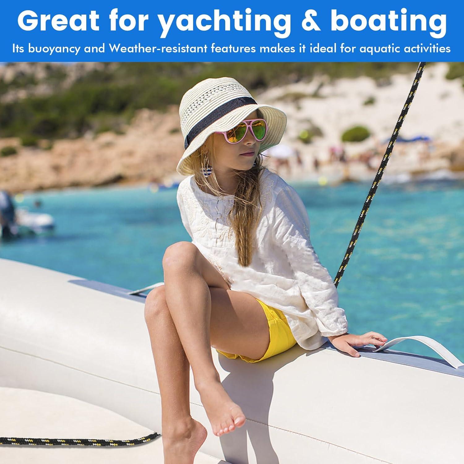 Cuerda Trenzada MaxxHaul 50228 0.64 cm x 7.62 m Multicolor