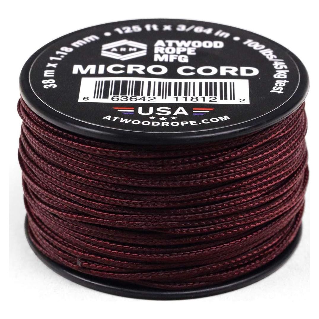 Cuerda Micro Atwood 1.18mm x 38.1m Carrete Reutilizable