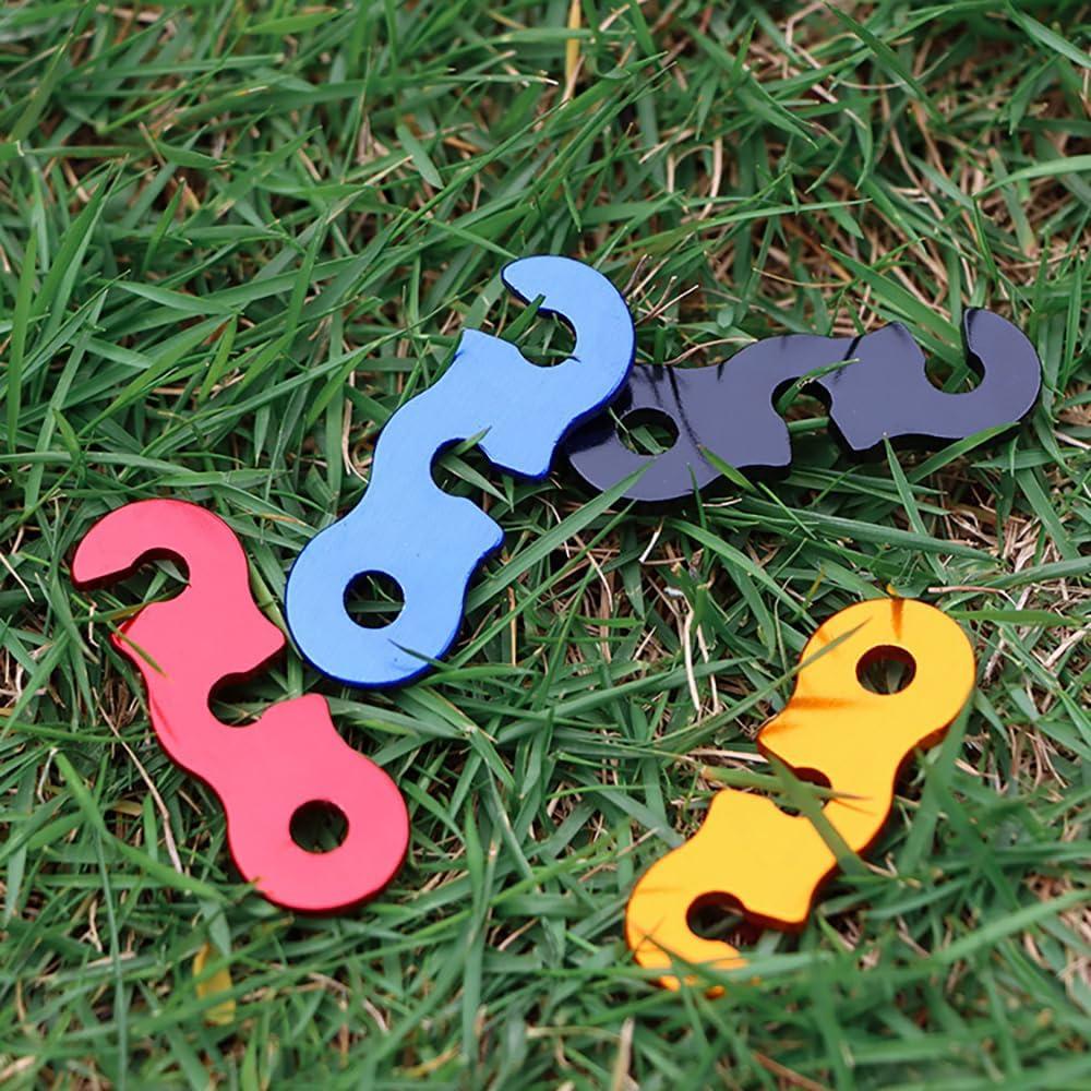 Ajustador de Cuerda Takelablaze 40pcs Aluminio Camping