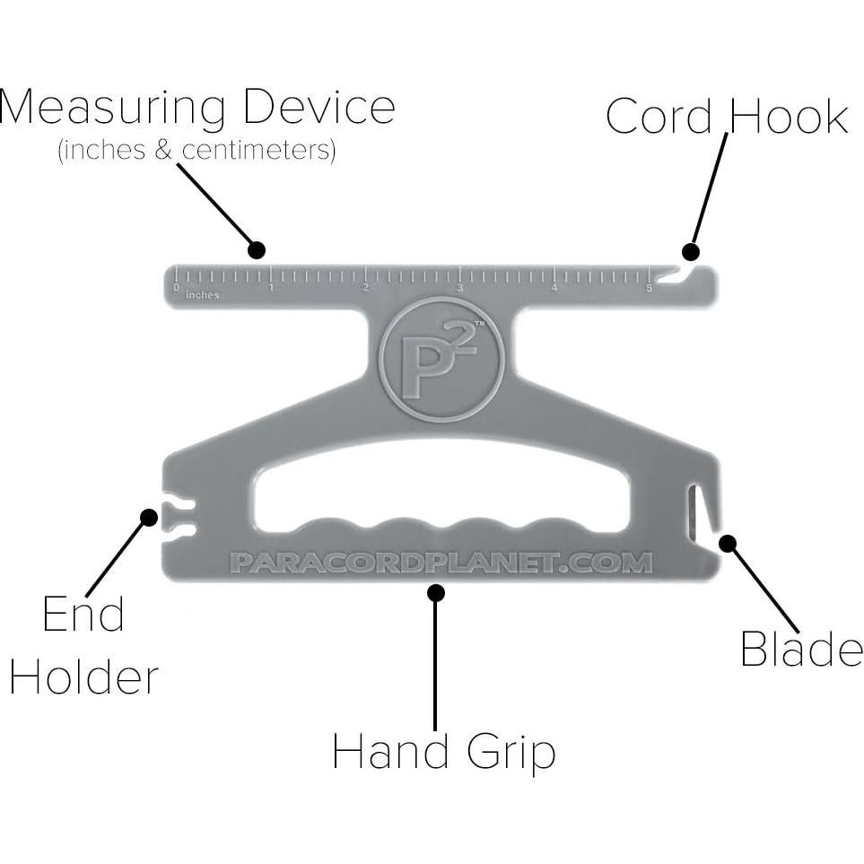 WindIt Wizard Paracord Planet - Organizador de Cables Verde