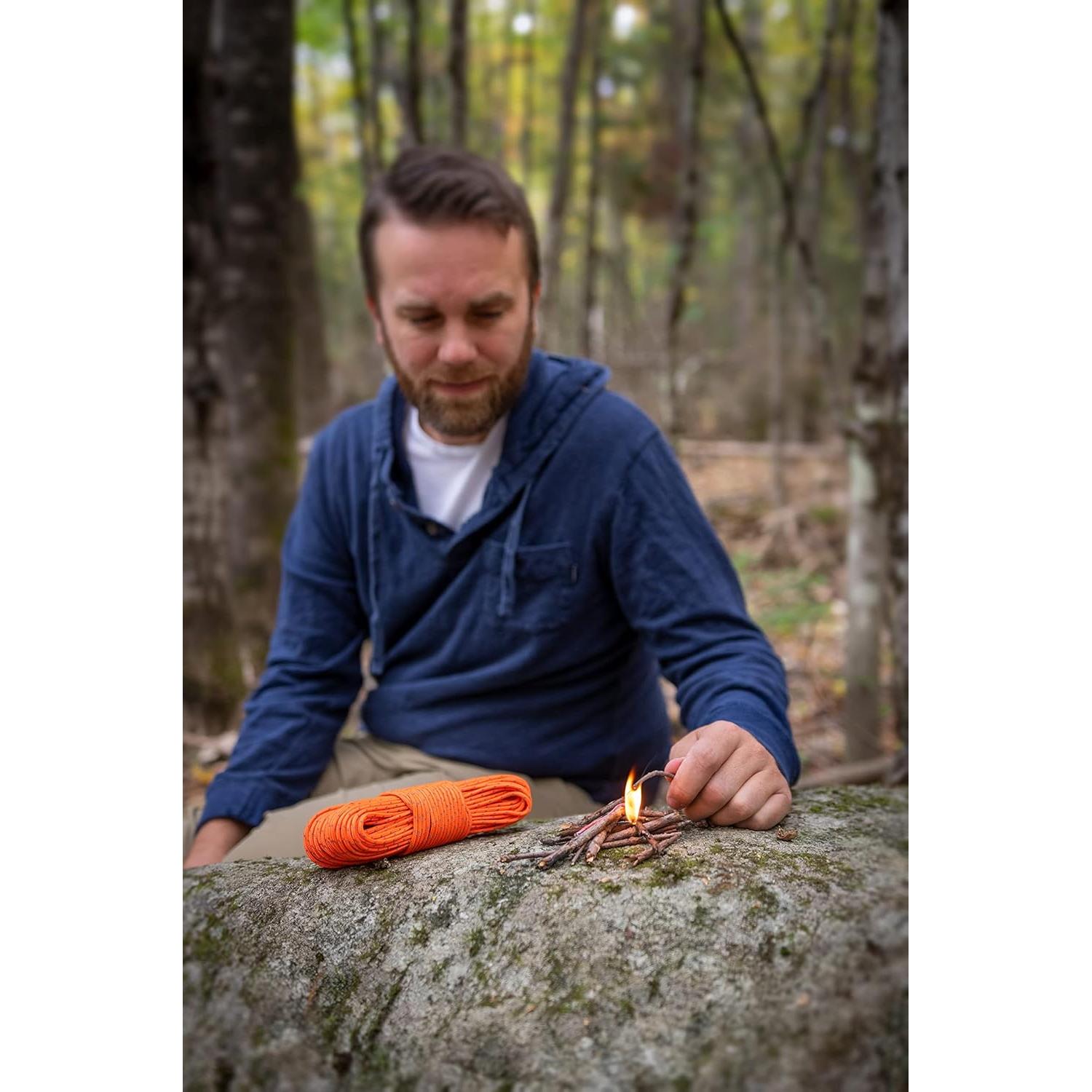 Cuerda de Tinder Reflectante S.O.L. 365,76 m Camping