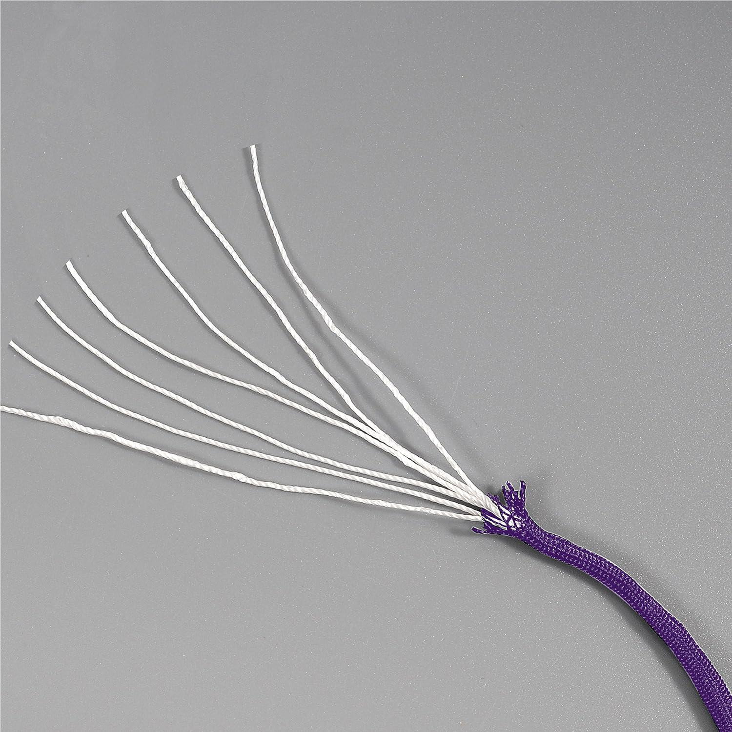 Paquete de 4 tiradores de cremallera Techion paracord