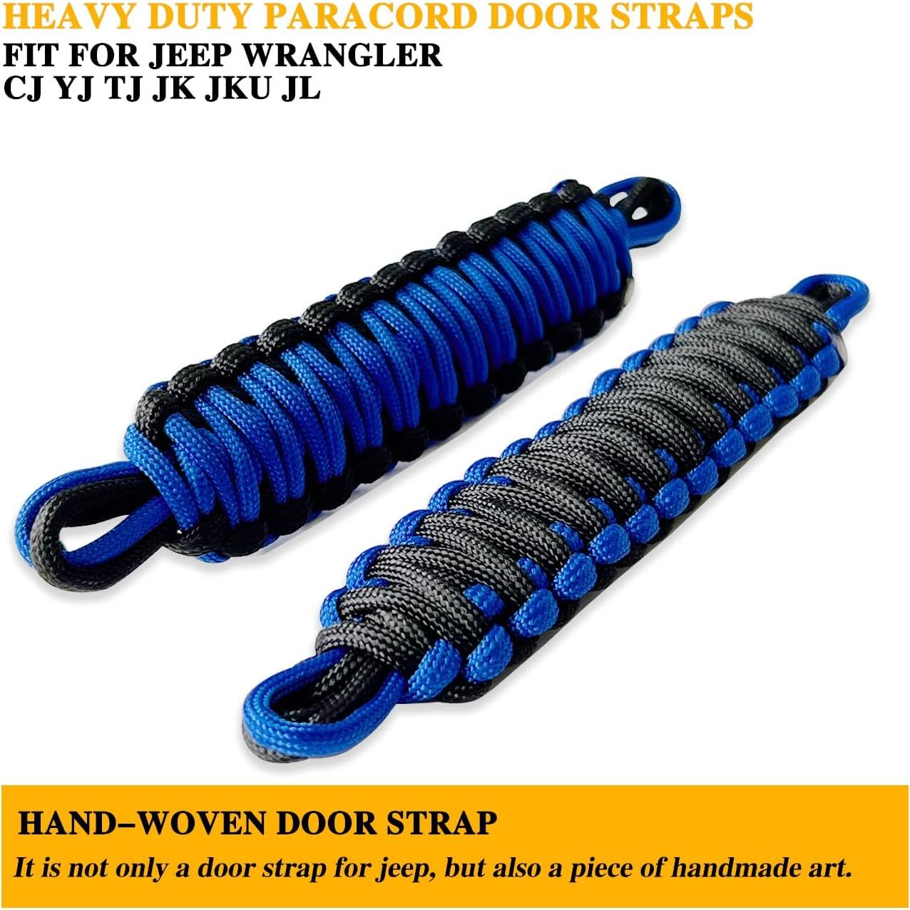 Correa de Paracord RDFUN para Puerta de Jeep Wrangler 1996-2023