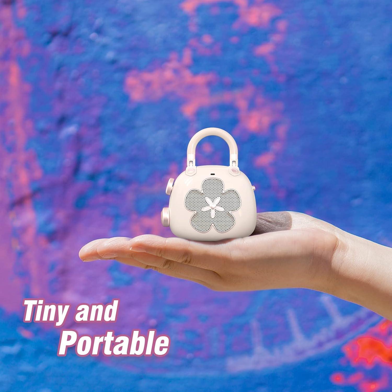 Altavoz Bluetooth DOSS Candy M66 Retro Portátil Púrpura