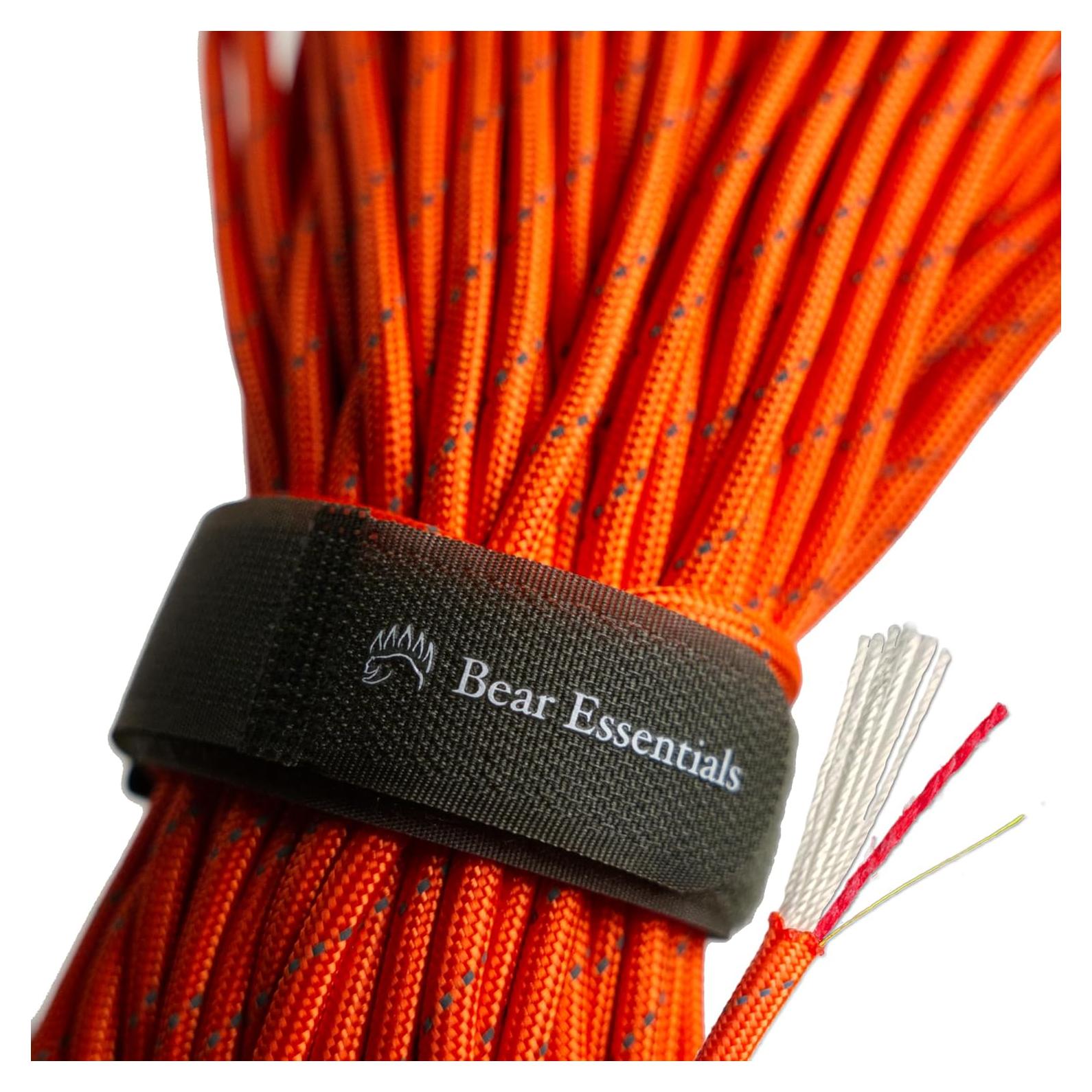 Paracord de Supervivencia Esenciales del Oso 750L - Naranja