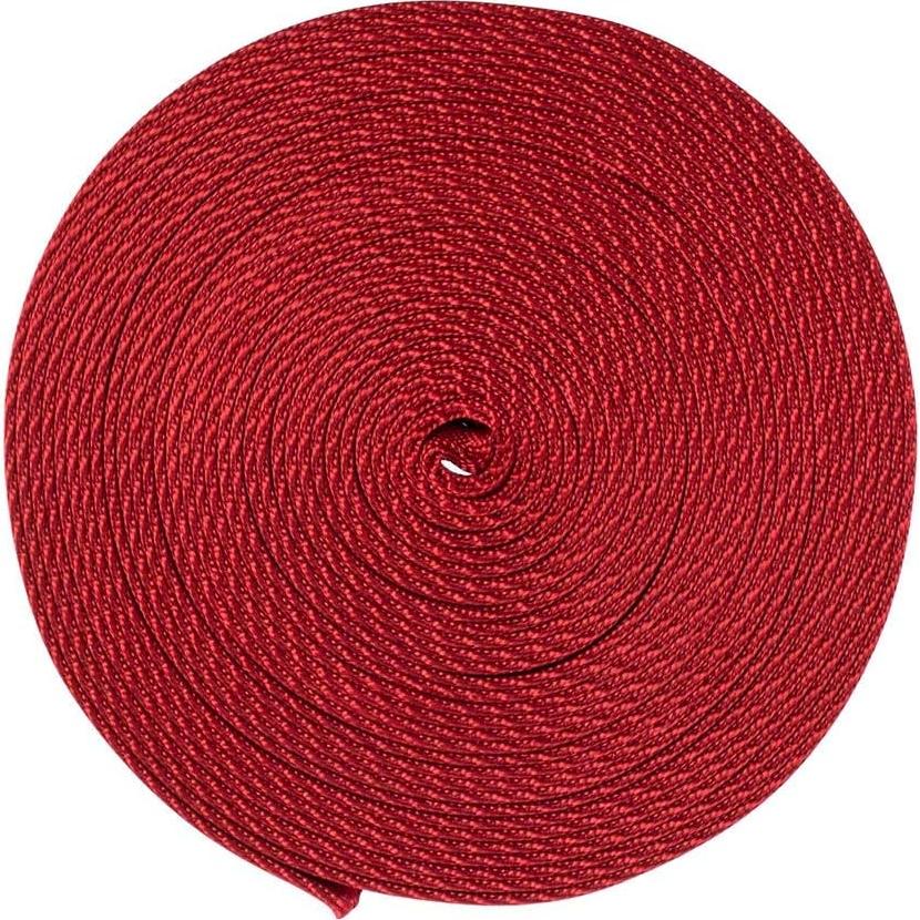 Paracord Planet Tubular Webbing 1 Inches – Heavy Duty Nylon/Rescue Harnesses Work Great for Outdoors (1 Yard - Black)