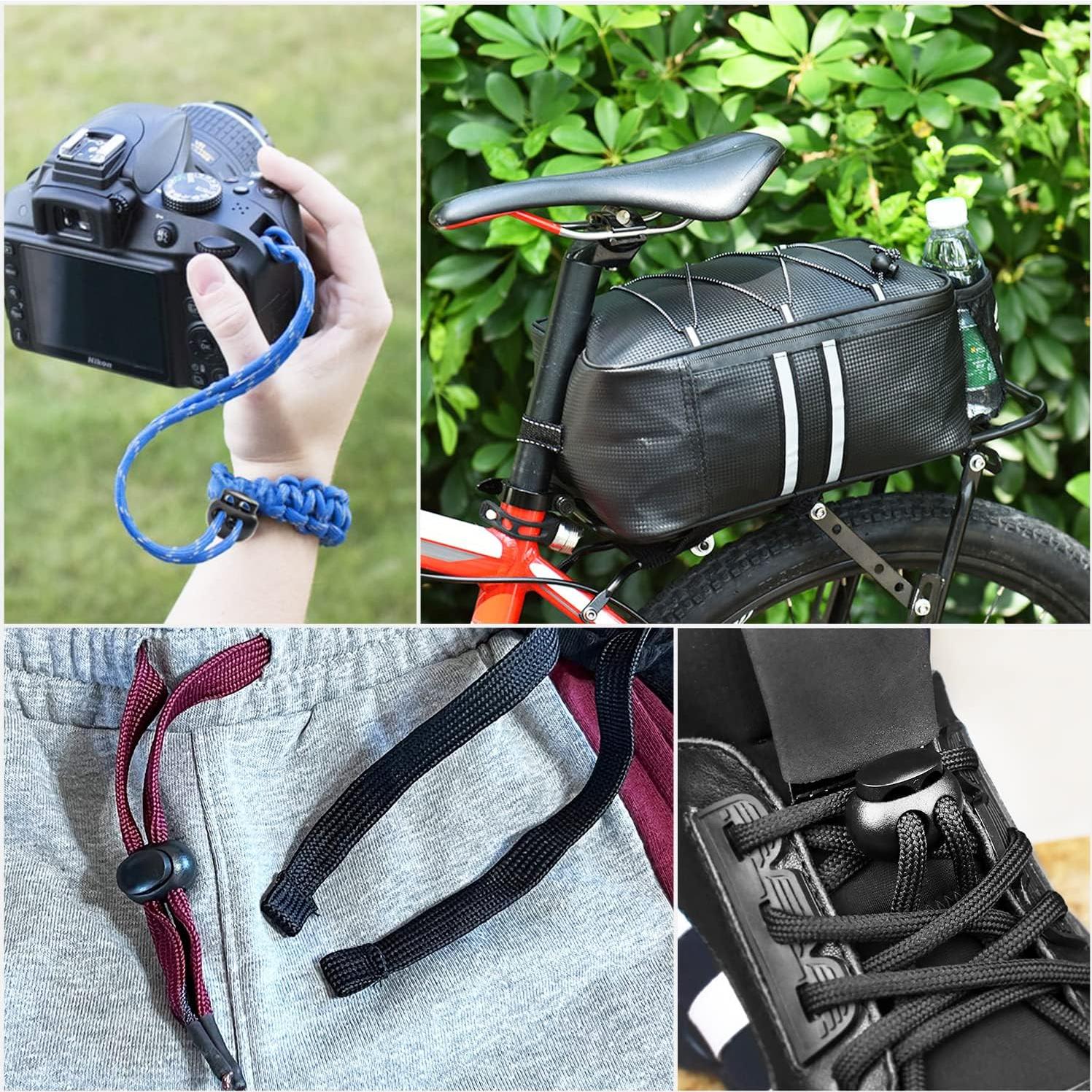 Paquete de 12 cierres de cordón plástico naranja LongSLong