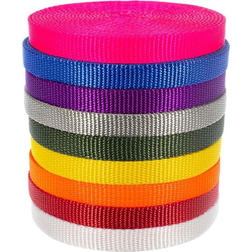 Cinta de Nylon Paracord Planet 1,27 cm x 3,05 m Naranja