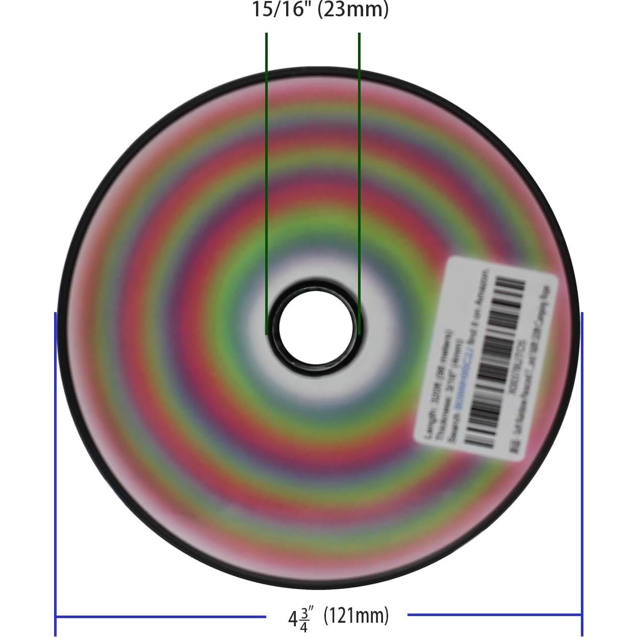 Cuerda Paracord Nylon 4mm 100m Arcoíris Fashion Lab
