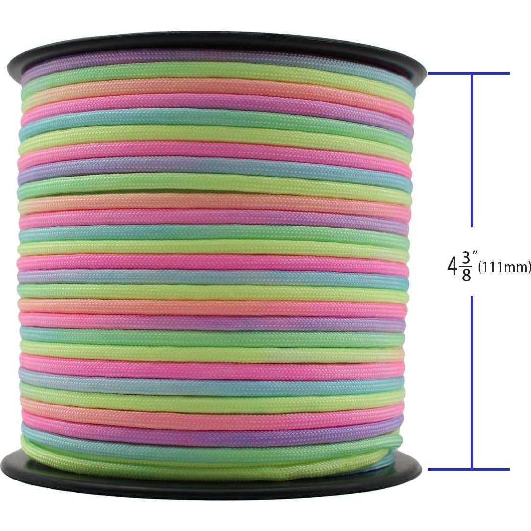 Cuerda Paracord Nylon 4mm 100m Arcoíris Fashion Lab