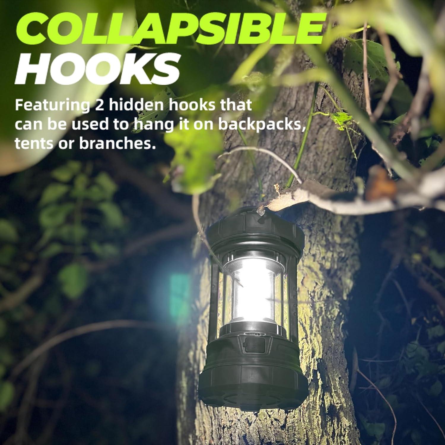 Linterna de Camping Recargable Lightbeoneus 3000LM 5 Modos