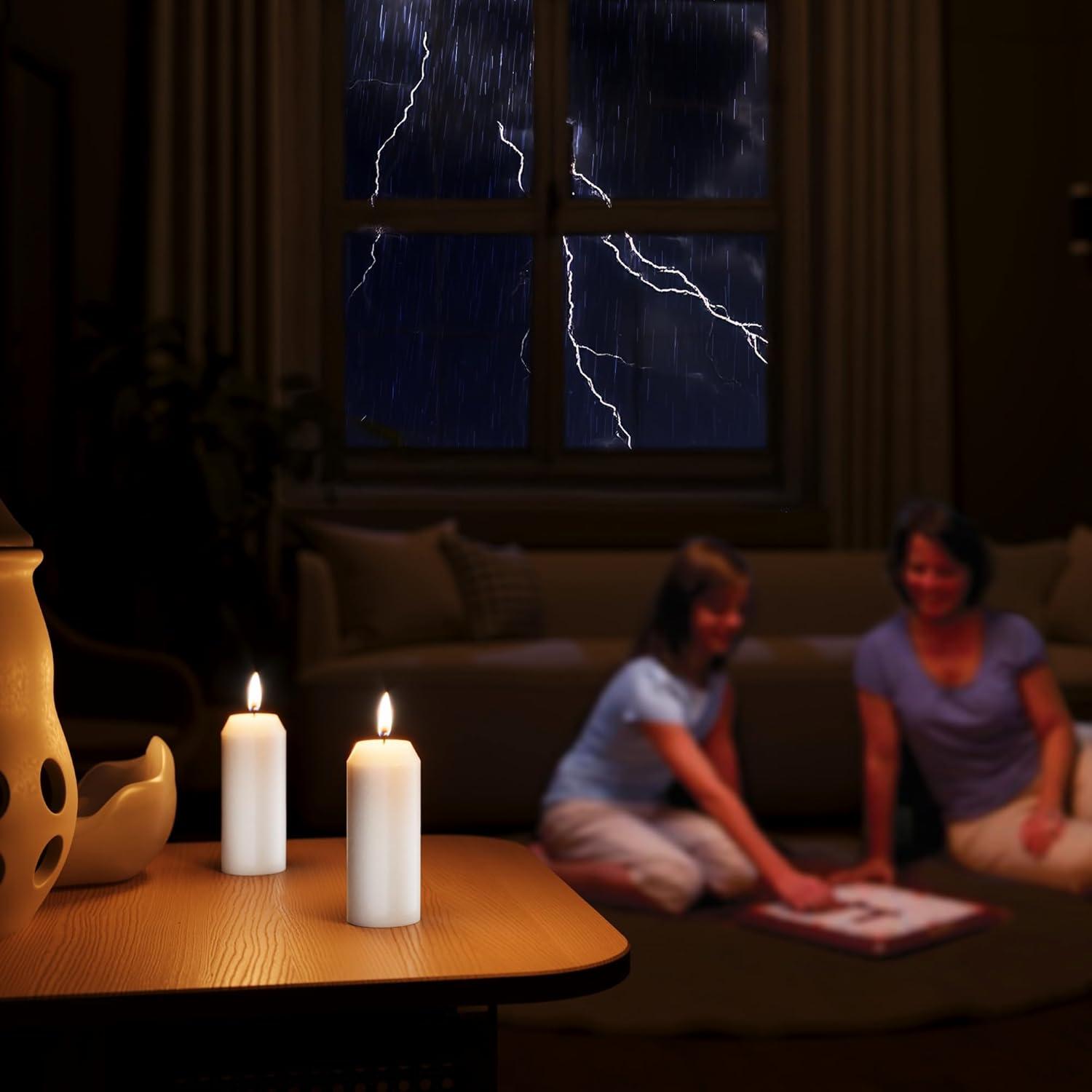 Paquete de 10 Velas de Emergencia NOMFIX 15H Larga Duración