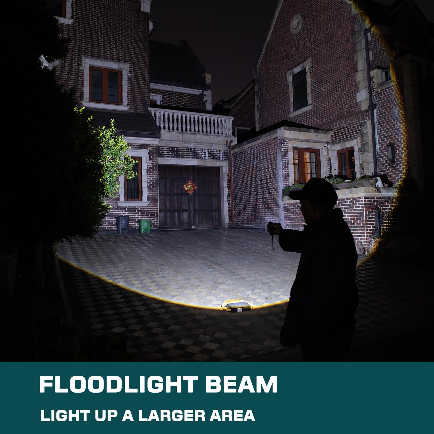 Linterna Recargable USB-C Explite E2000 1200 Lúmenes Compacta