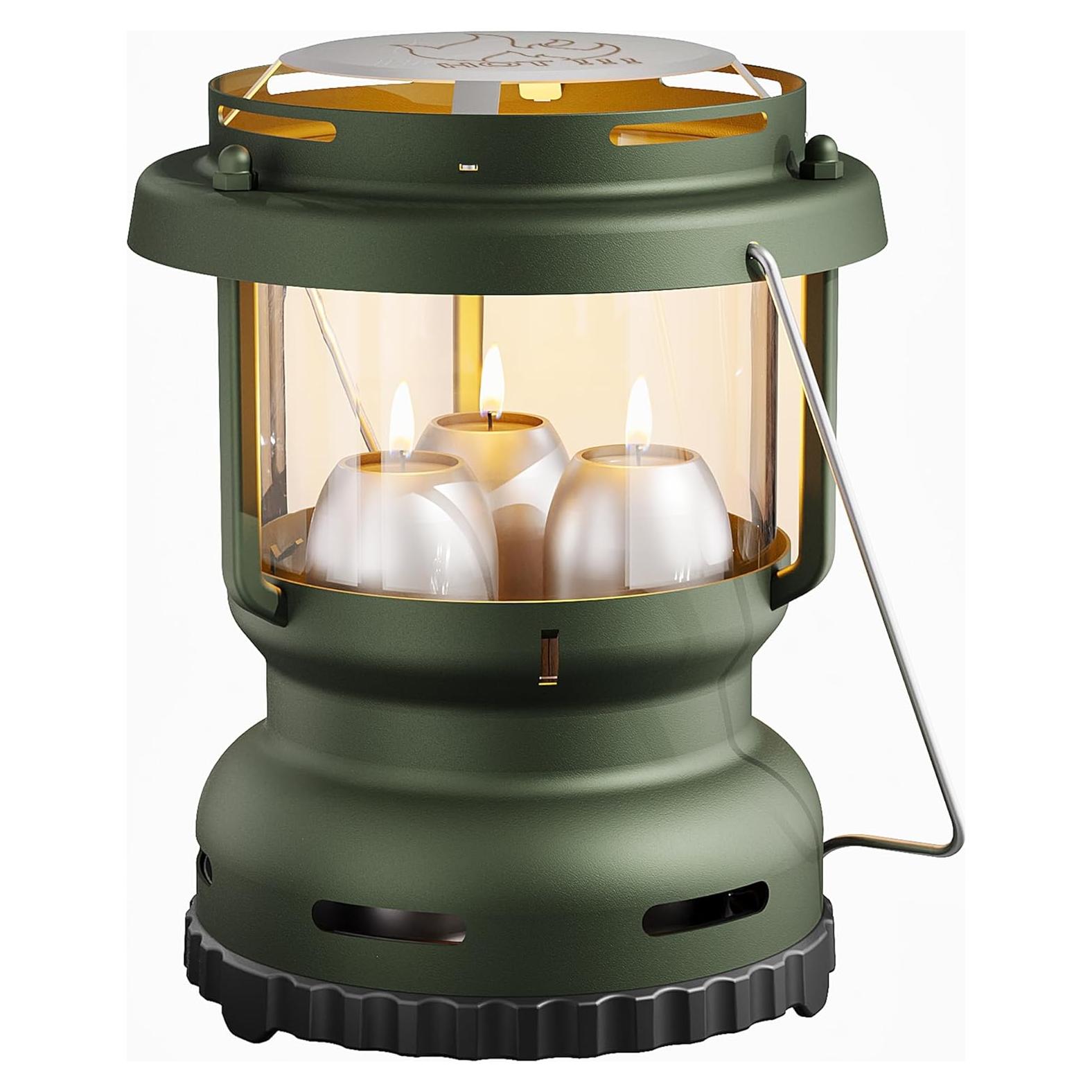 Linterna de Emergencia NOMFIX 3 Mechas Verde Bosque 18H