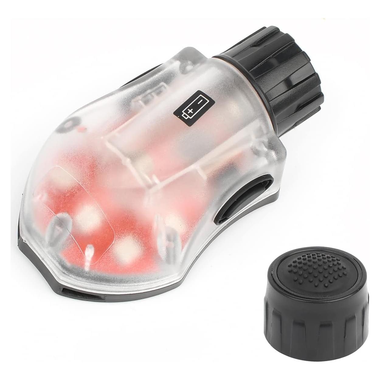 Luz Táctica NOBUHIRO IR Strobe para Casco Rojo-Negro