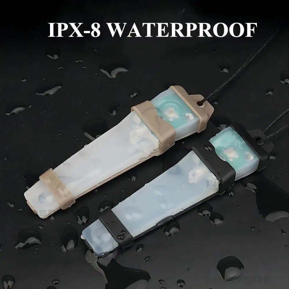 Luz de Señal para Casco BOOIU TK-XHD Verde Impermeable