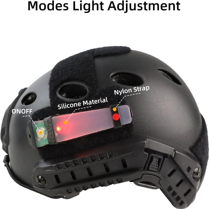 Luz de Señal para Casco BOOIU TK-XHD Verde Impermeable