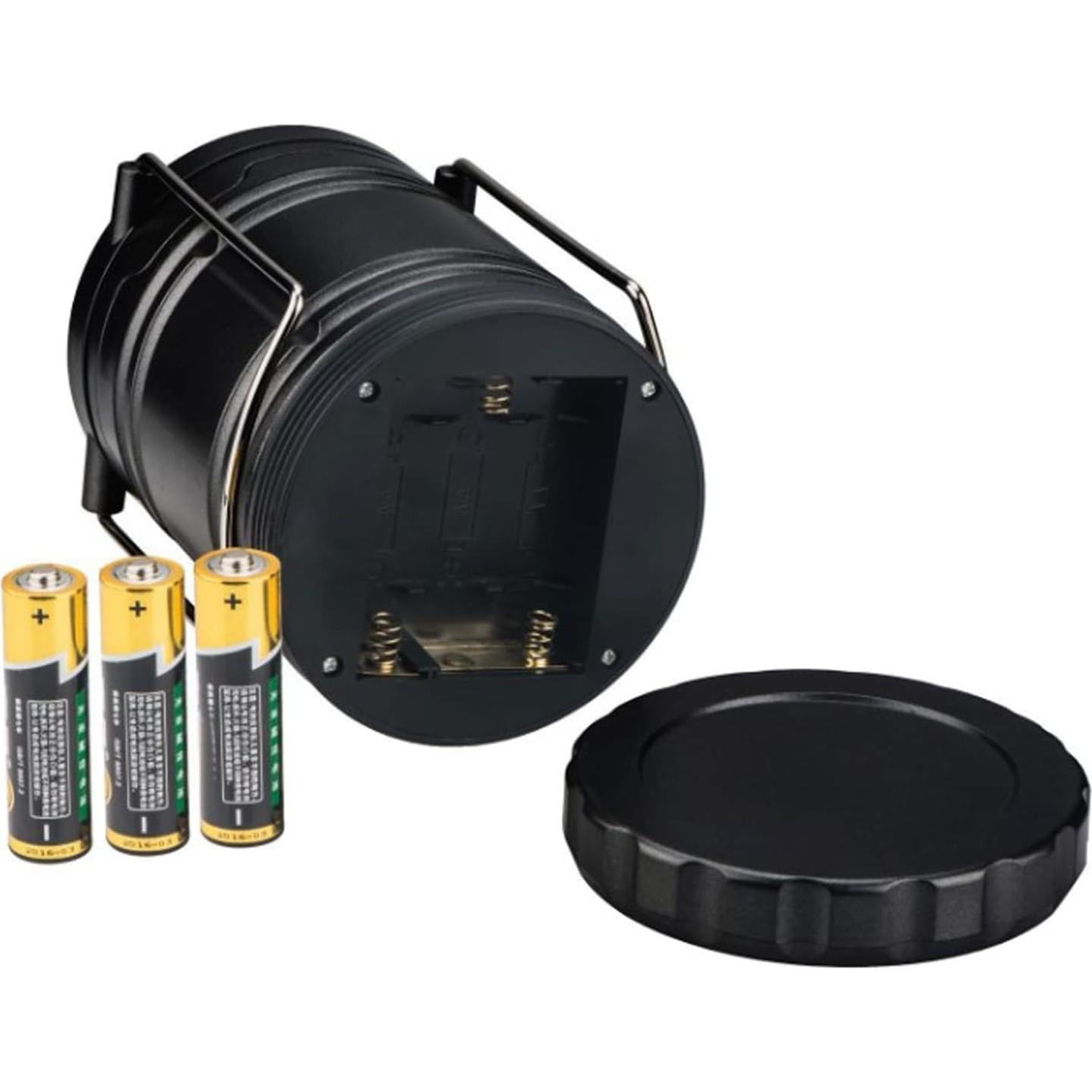 Linterna de Camping VINGVO Recargable 2 Modos 85x185mm