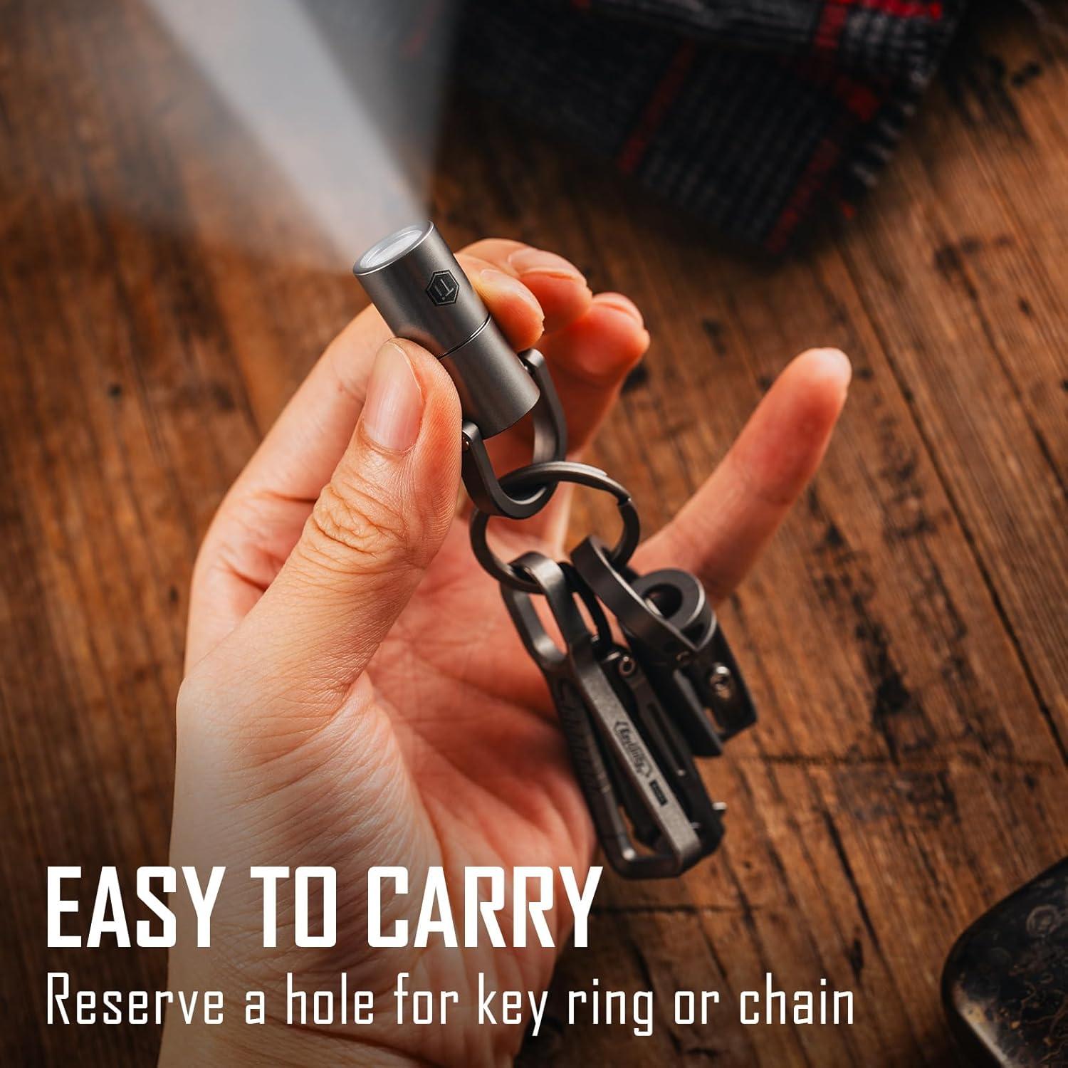 Linterna Nano KeyUnity KF03 100 Lúmenes 5W Impermeable