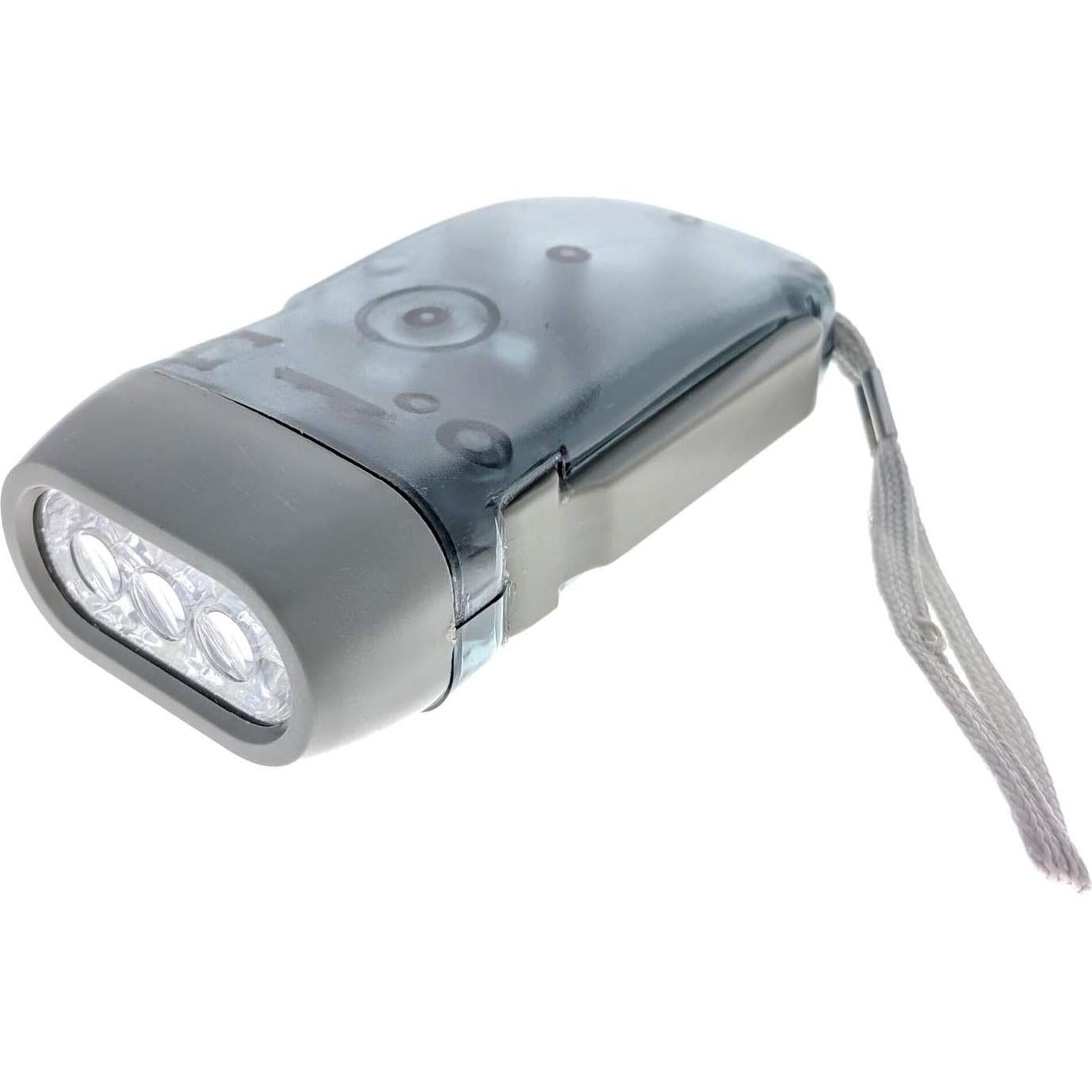 Linterna Recargable Dynamo ASR Outdoor 3 LED 15 Lúmenes