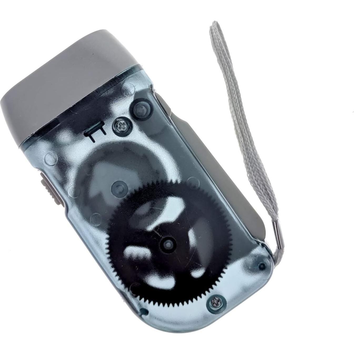 Linterna Recargable Dynamo ASR Outdoor 3 LED 15 Lúmenes