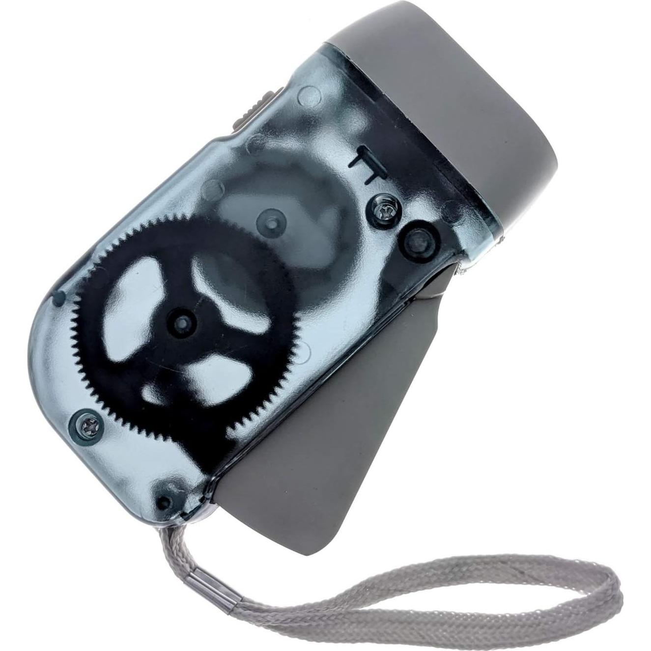 Linterna Recargable Dynamo ASR Outdoor 3 LED 15 Lúmenes