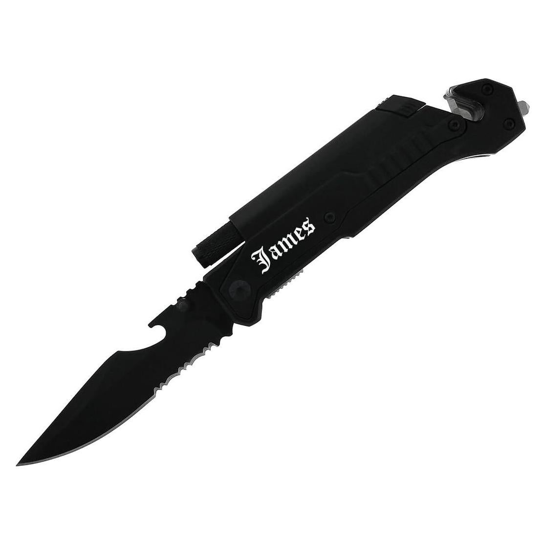 Cuchillo de Supervivencia Gifts Infinity 6-en-1 Negro