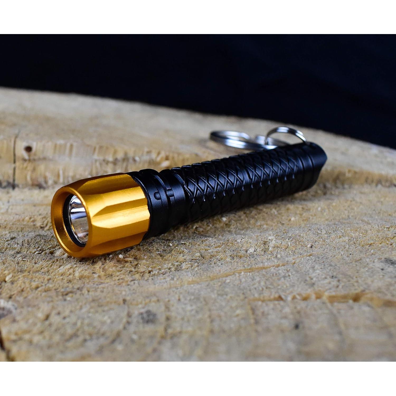 Linterna LED Munkees de Aluminio Mini con Llavero