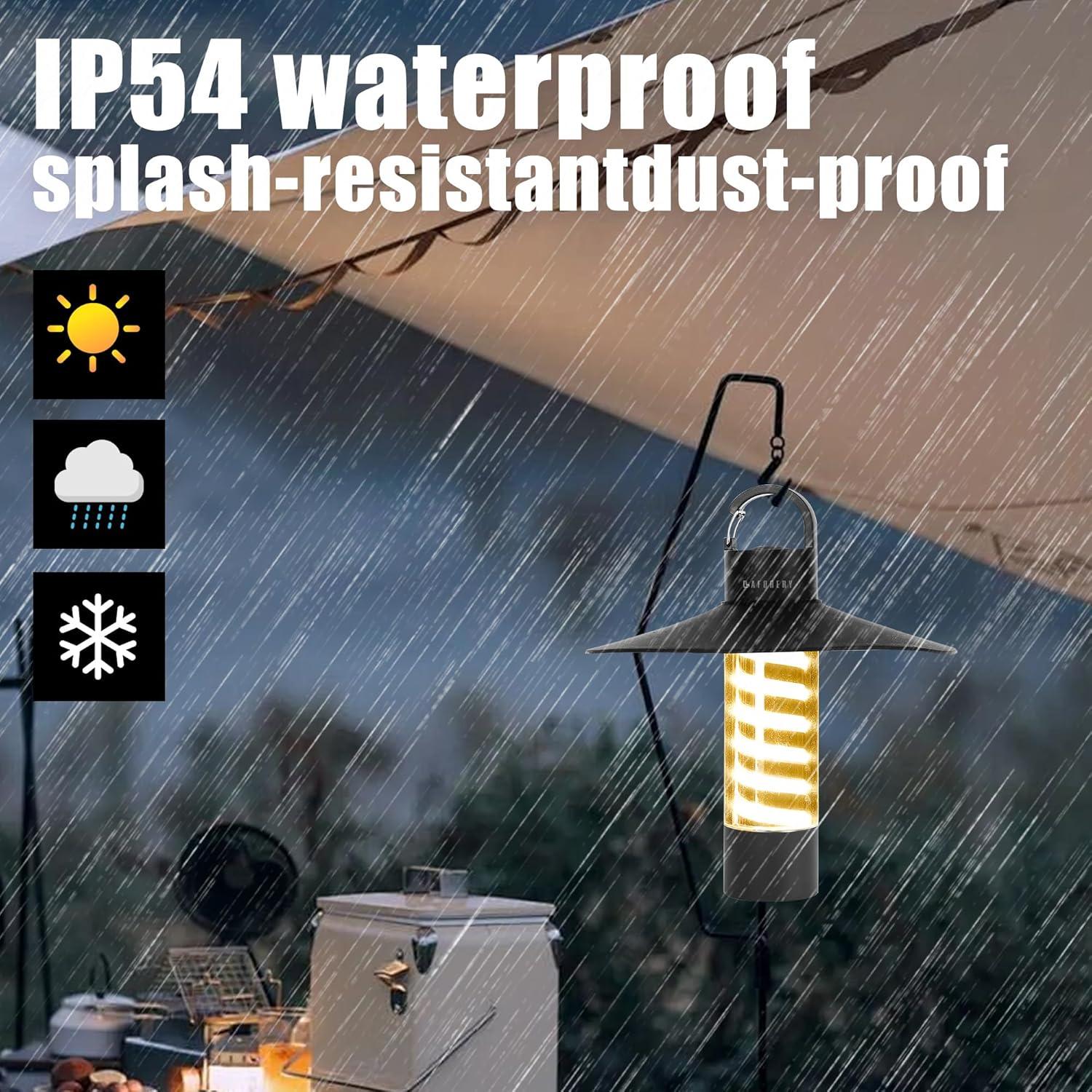 Linterna Camping LED LAFORERY DQ312 2000mAh Impermeable