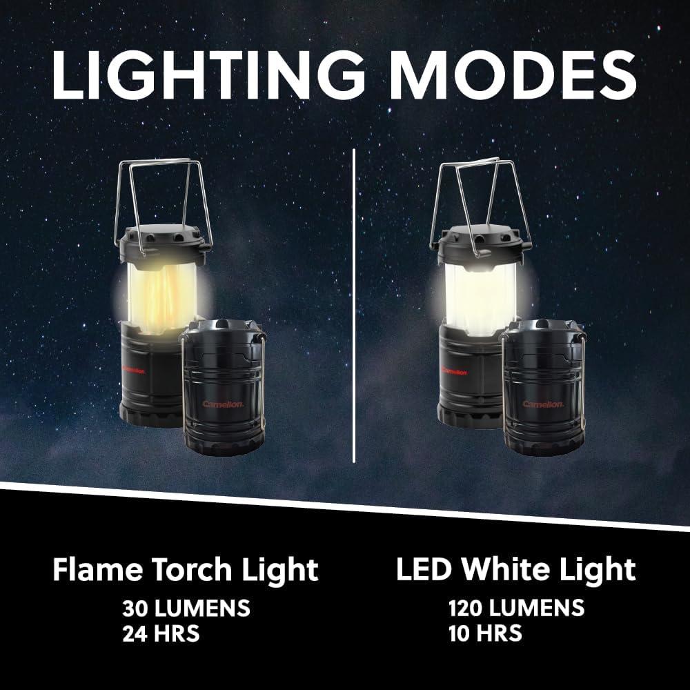 Linterna LED Camelion S86 6 Piezas Resistente al Agua