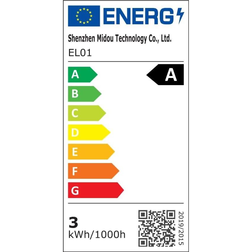Paquete de 2 Linternas LED PopoIron 5000mAh IPX4 Camping