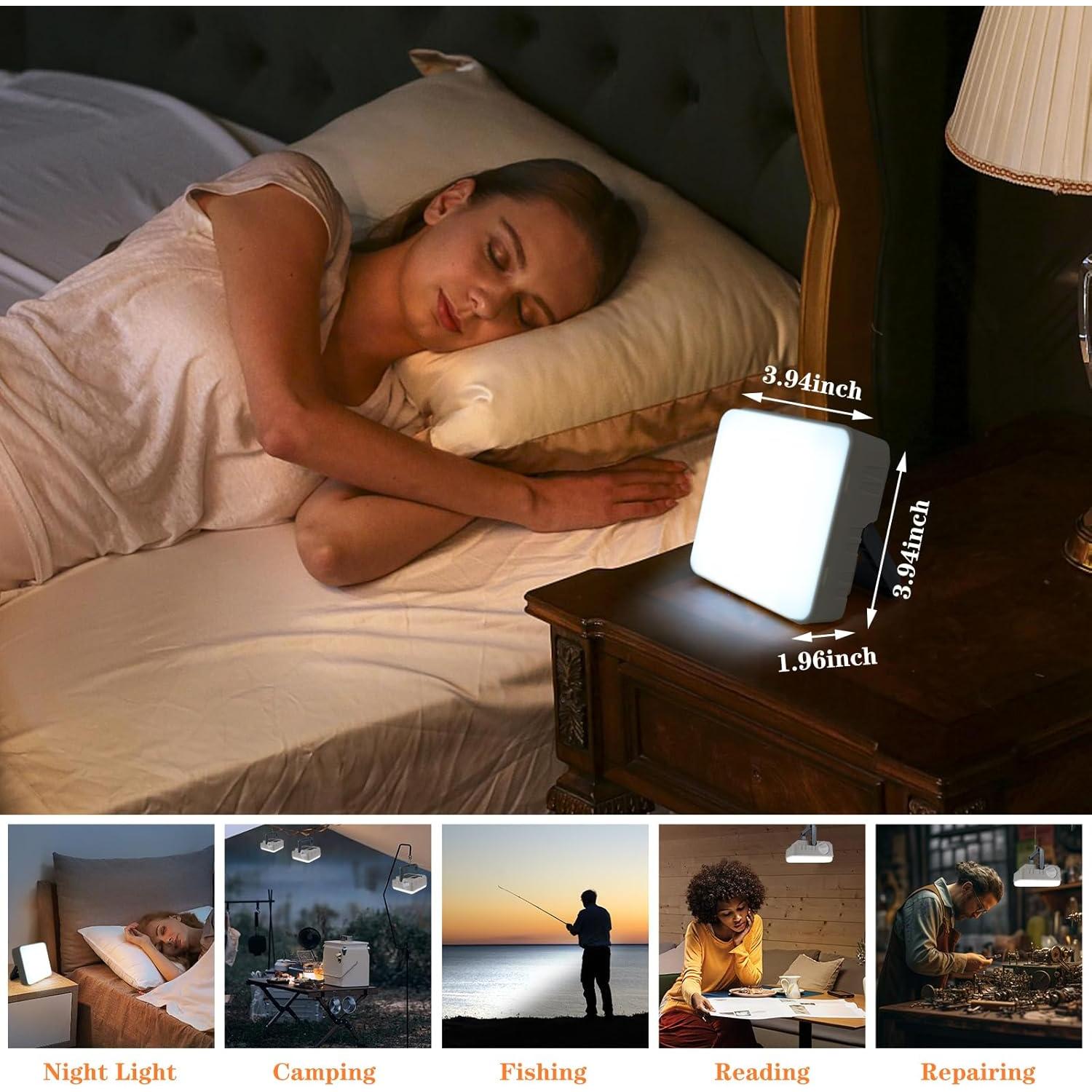 Linterna Solar LaliBuBB ECL-L4 4 Modos Luz LED Camping