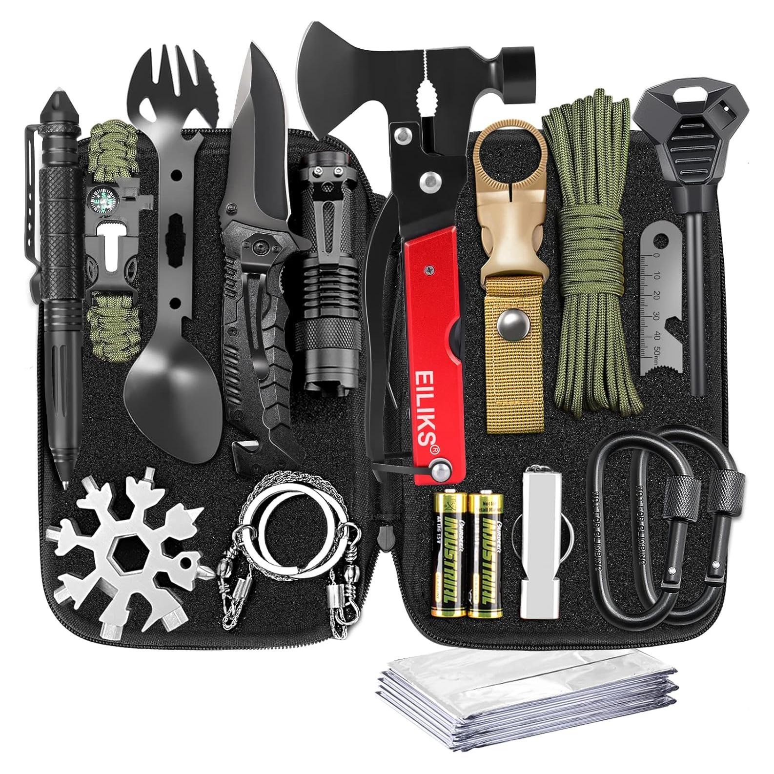 Kit de Supervivencia EILIKS 20 en 1 para Aventuras