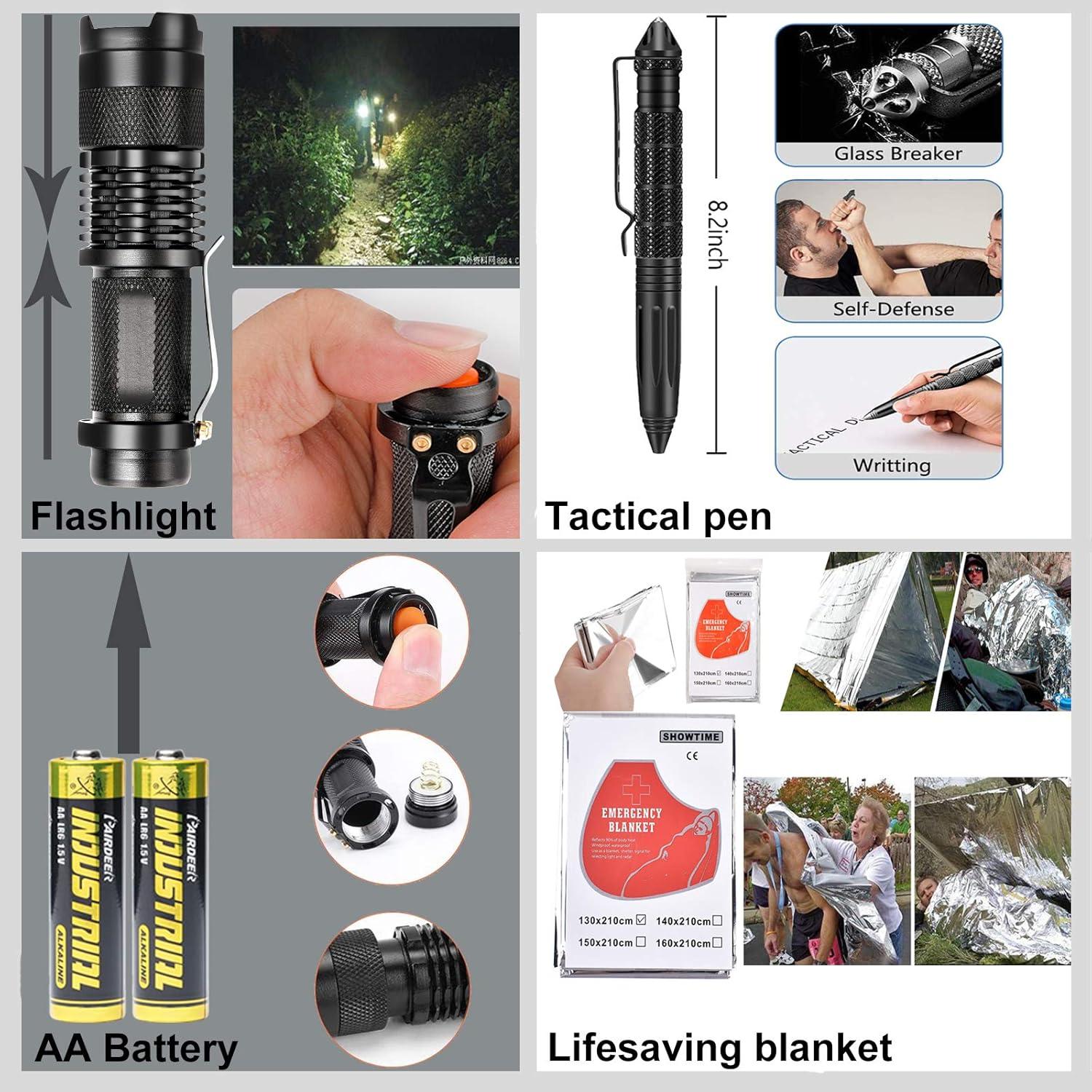 Kit de Supervivencia EILIKS 20 en 1 para Aventuras