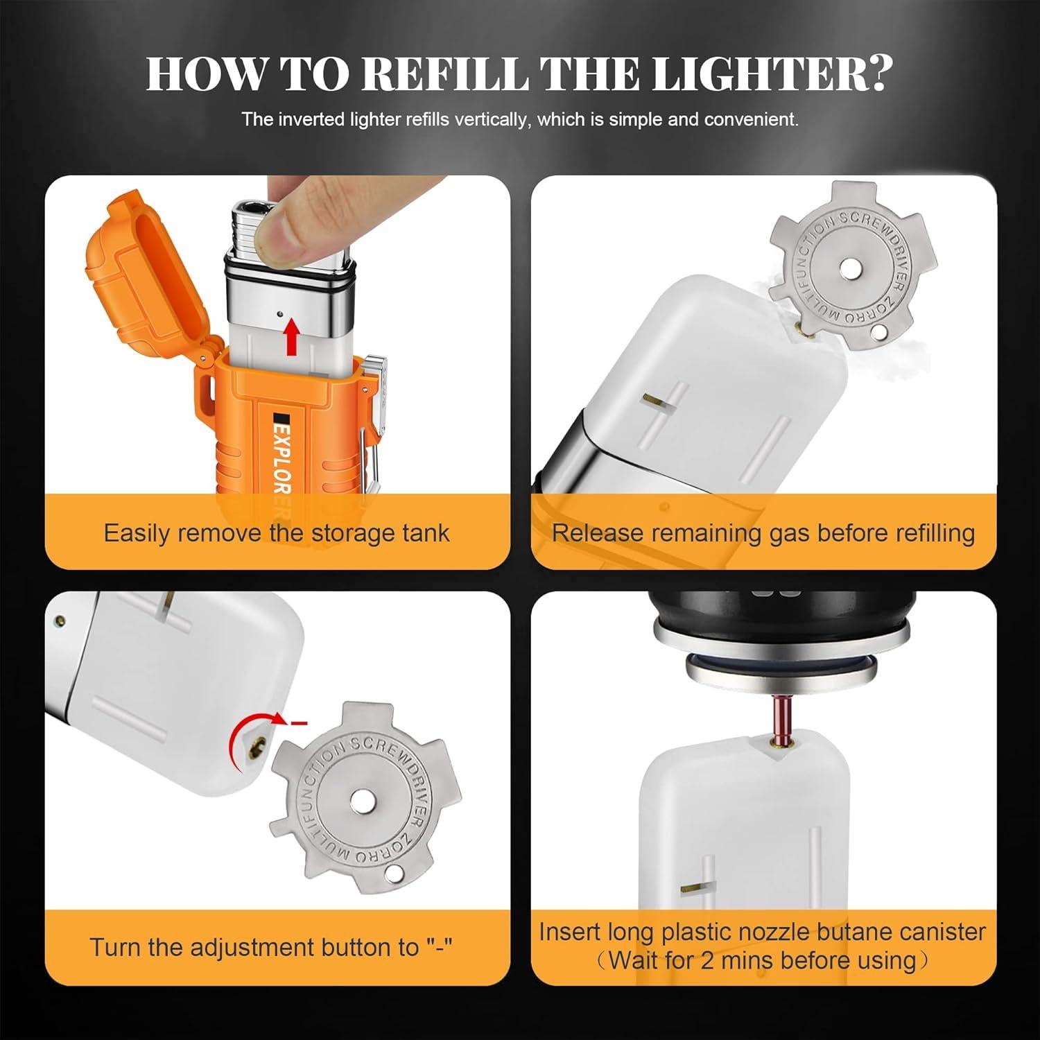 Encendedor de antorcha Samniu doble jet a prueba de viento