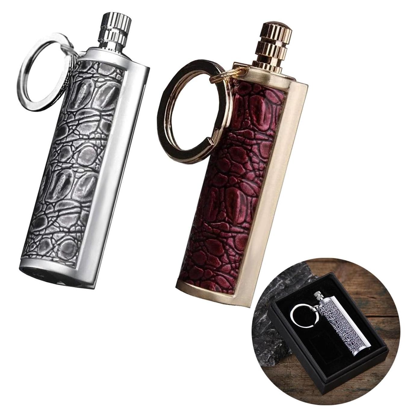 Encendedor a Prueba de Agua AMNSUNNARI Gris y Rojo