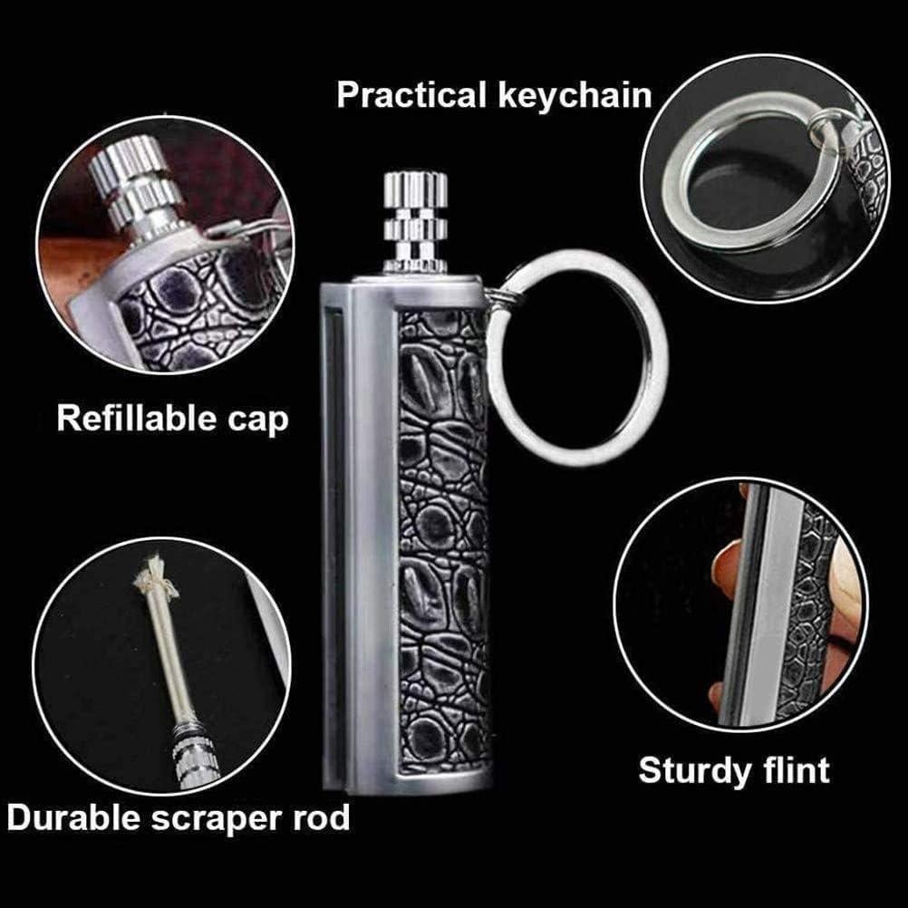 Encendedor a Prueba de Agua AMNSUNNARI Gris y Rojo