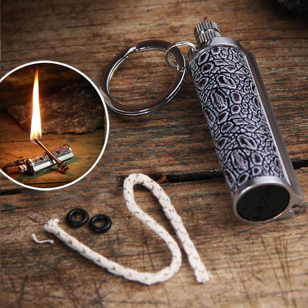 Encendedor a Prueba de Agua AMNSUNNARI Gris y Rojo