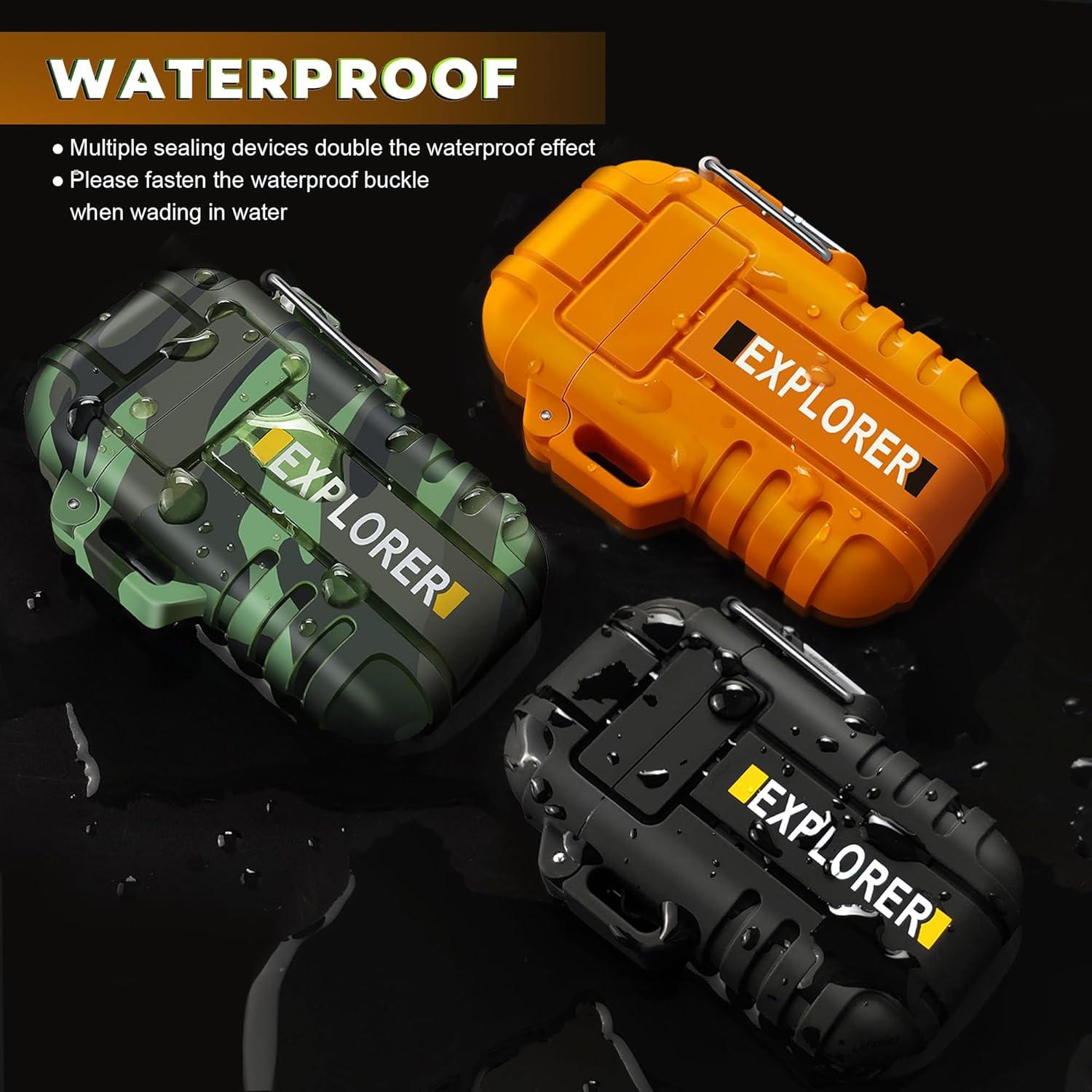 Paquete de 3 Encendedores Eléctricos Lafagiet USB-C Butano