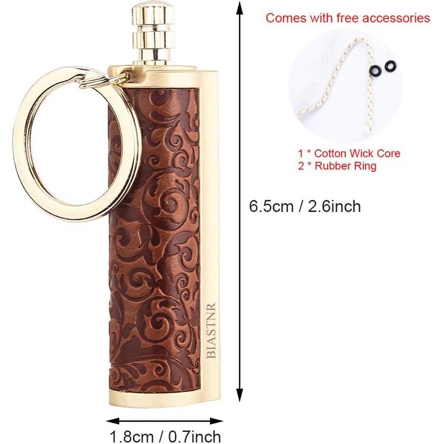 Mechero Permanente Recargable BIASTNR para Camping 6.5cm