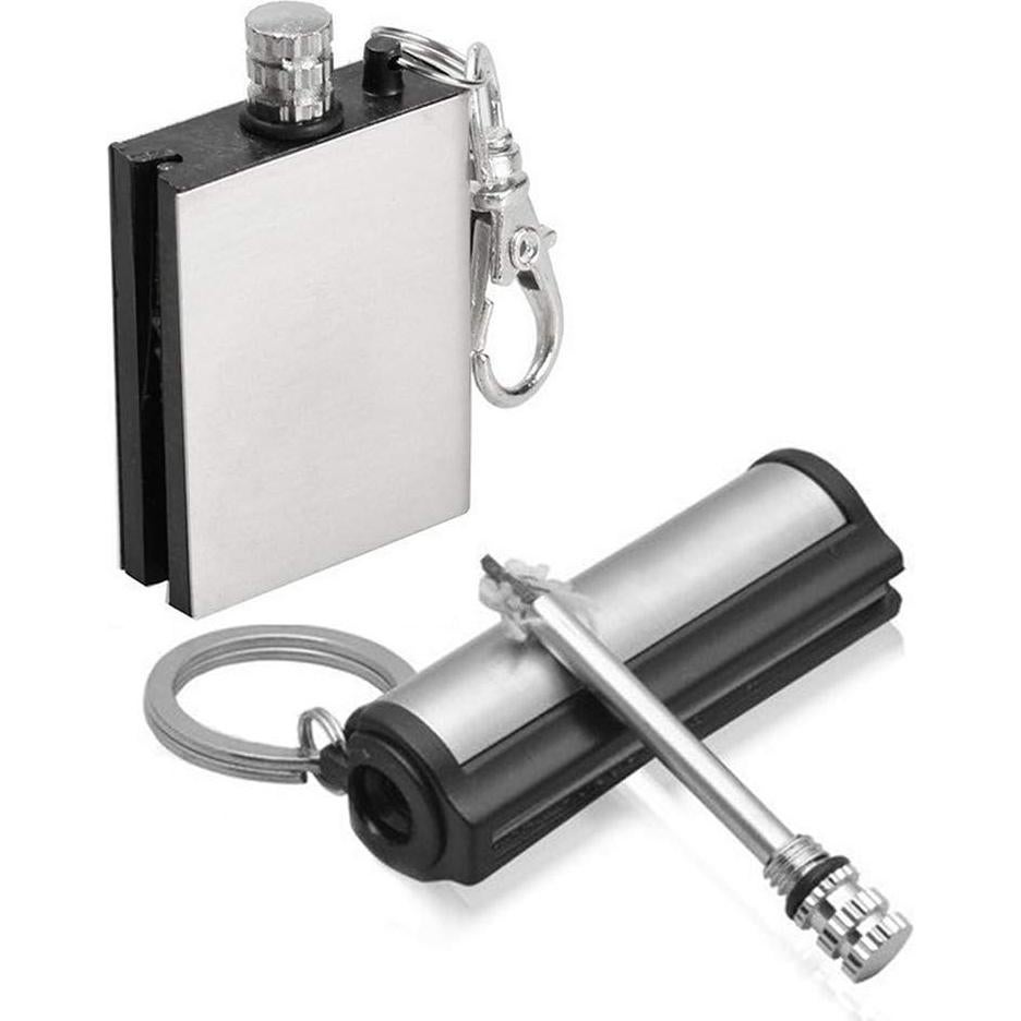 Encendedor Permanente Lixada 2 Pack Acero Inoxidable 15g