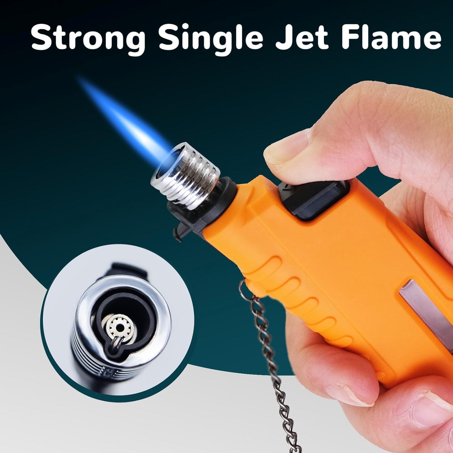 Encendedores de Antorcha Laffizz 2 Piezas Recargables Butano