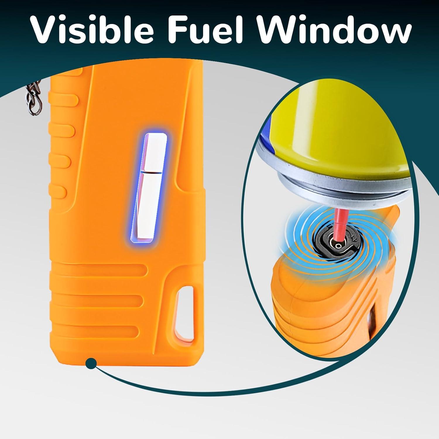 Encendedores de Antorcha Laffizz 2 Piezas Recargables Butano