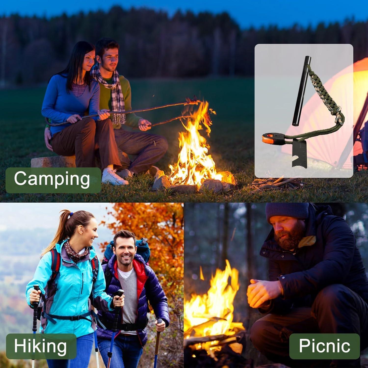 Kit de Iniciador de Fuego Yuztousp 6-en-1 Portátil