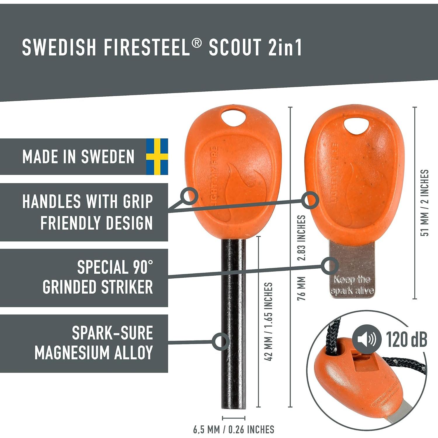 Encendedor de Fuego Light My Fire Scout - 3000 Golpes