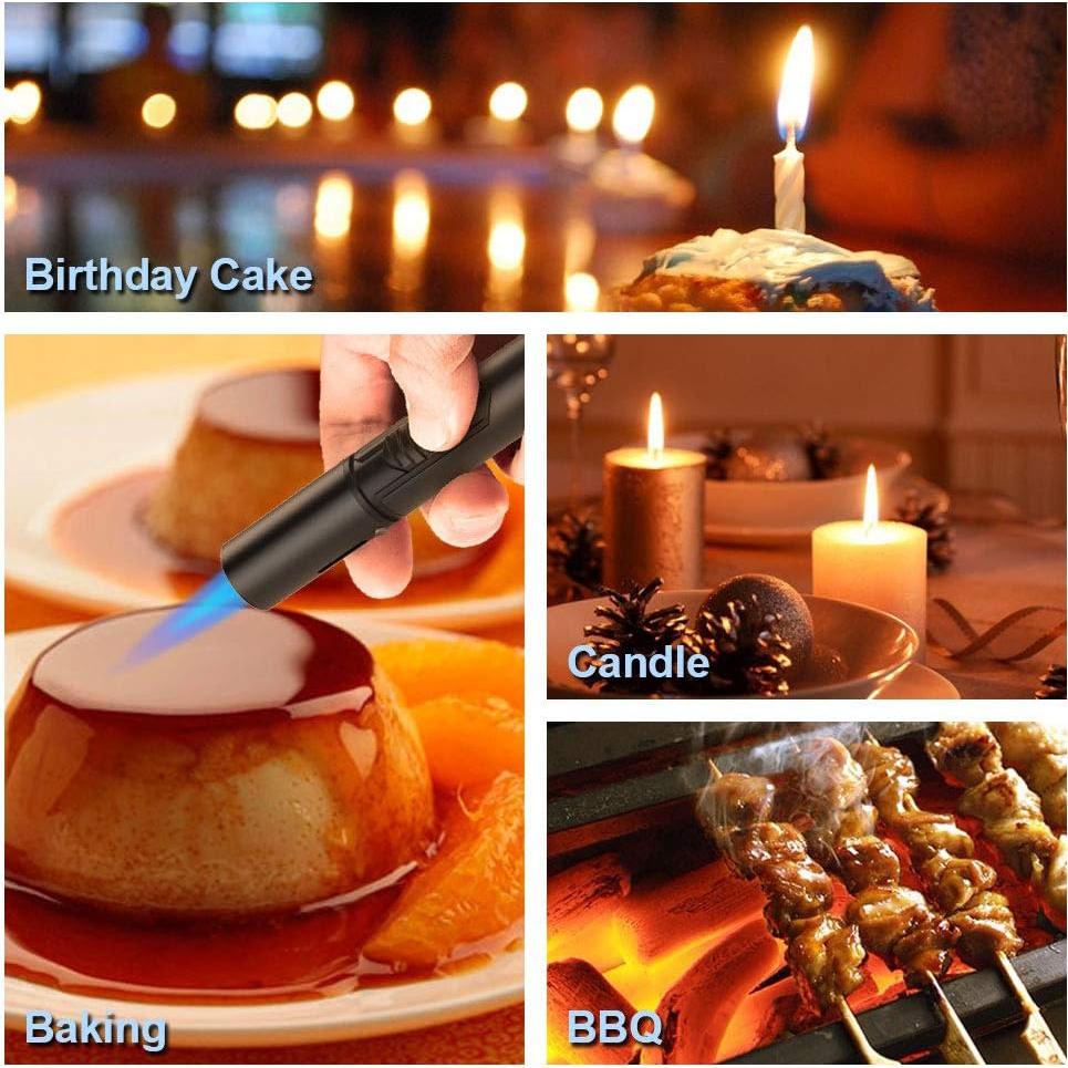 Encendedor de Antorcha JEVSTU Negro Ajustable a Prueba de Viento