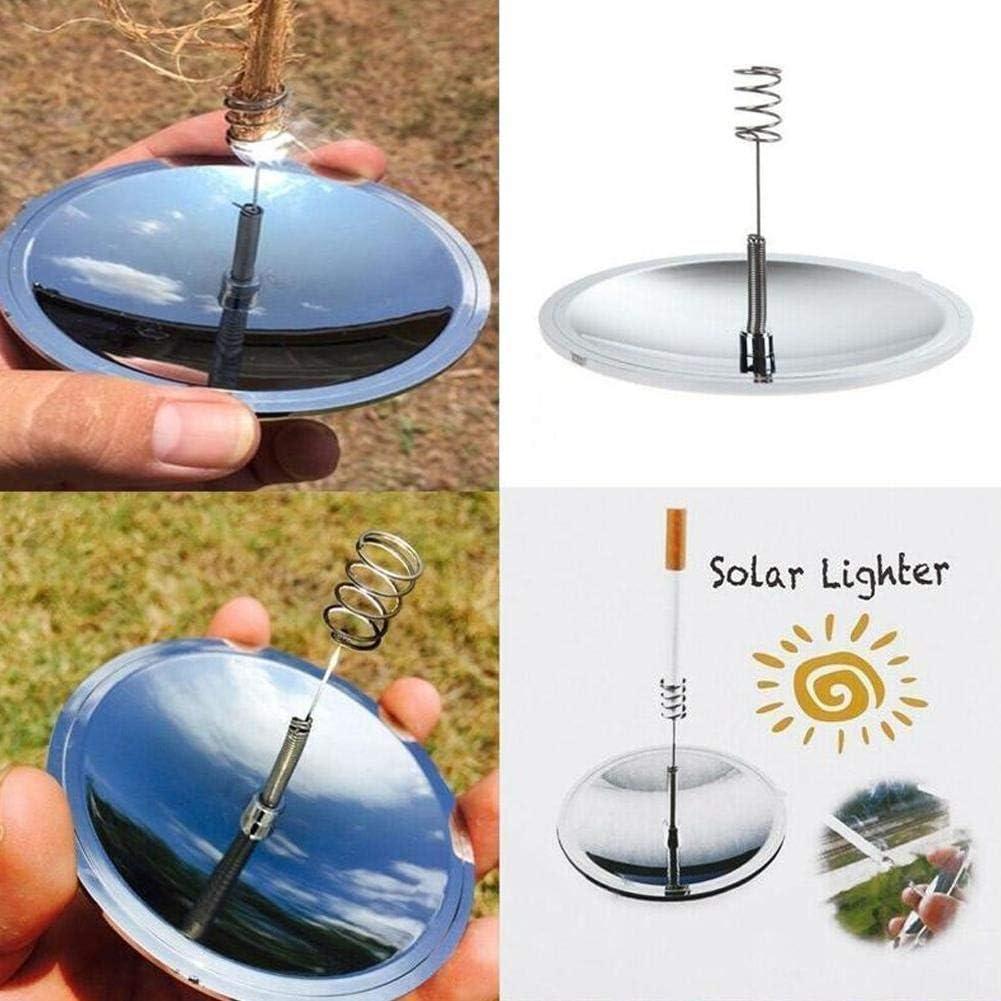Solar Fire Starter, Camping Survival Fire Emergency Fire Ignition Outdoor Tool, Solar Spark Lighter, Outdoor Hiking Camping Survival Tool Home Yard Convenience Fire Starter Simple Use