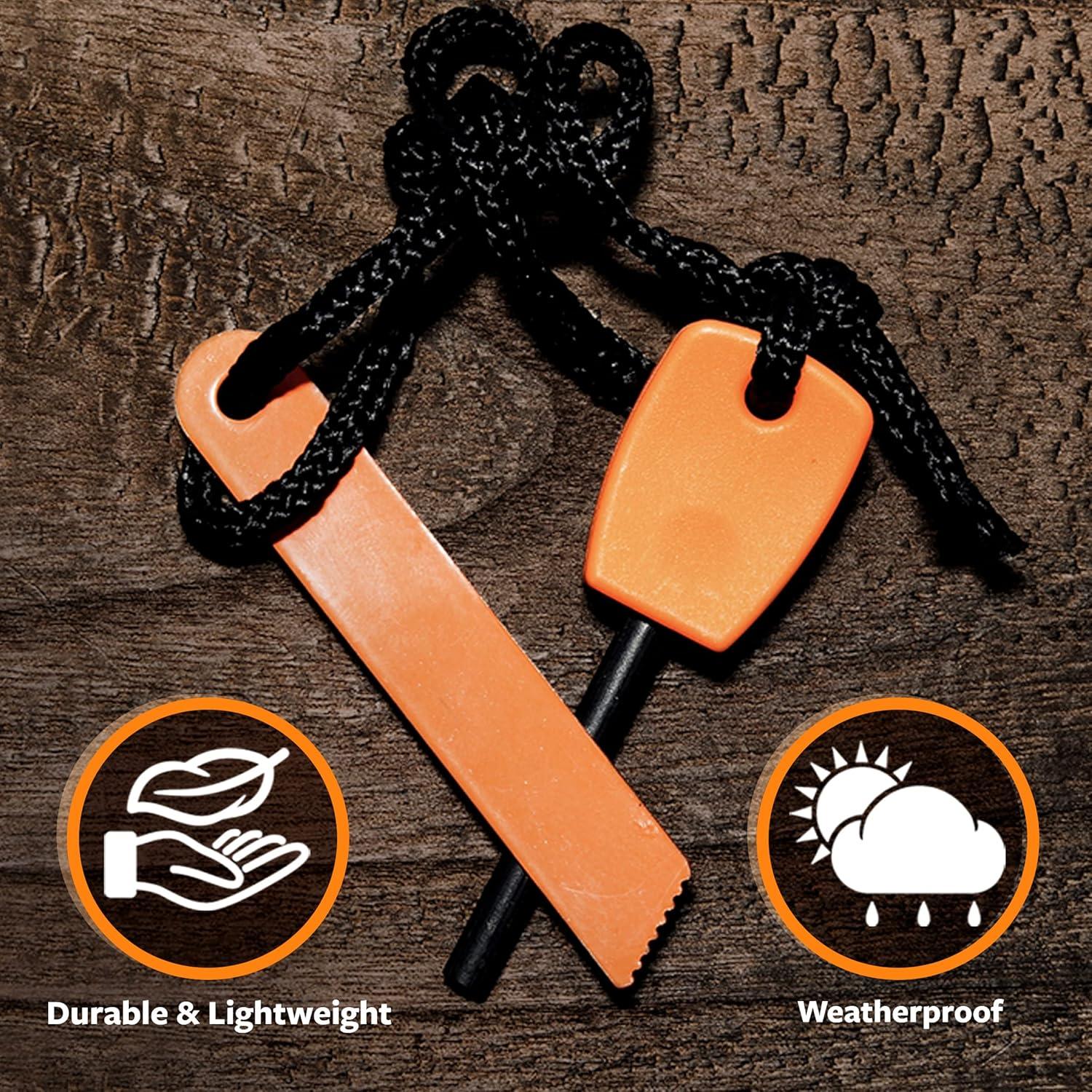 Encendedor de Fuego Prep-Right - 12 Piezas de Supervivencia